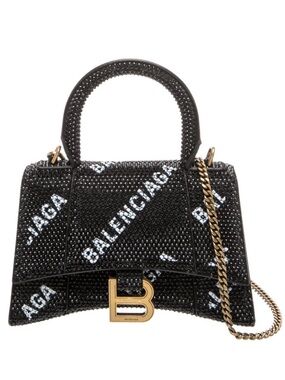 Balenciaga rhinestone hourglass Bag